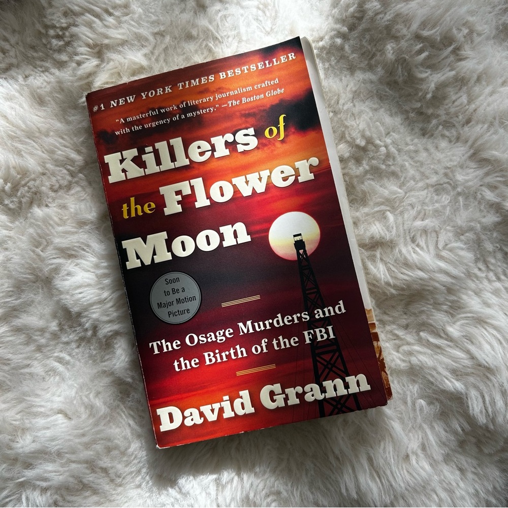 3/$20 Killers of the Flower Moon by David Grann Softcover
